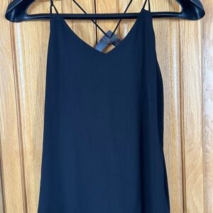 Express Black Strappy Tank Top